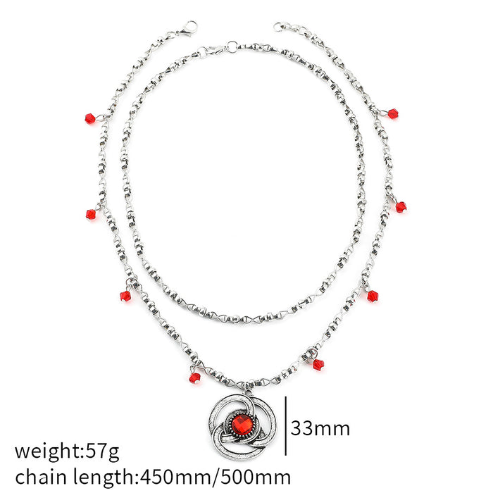 Wholesale Necklaces Alloy European and American Movies MOQ≥2 JDC-NE-ZhuoX012