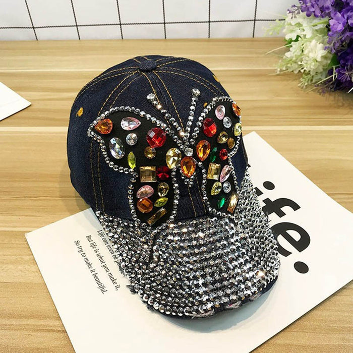 Capilla de béisbol de diamante de denanal de sombrero al por mayor Denim JDC-FH-Zhanh001