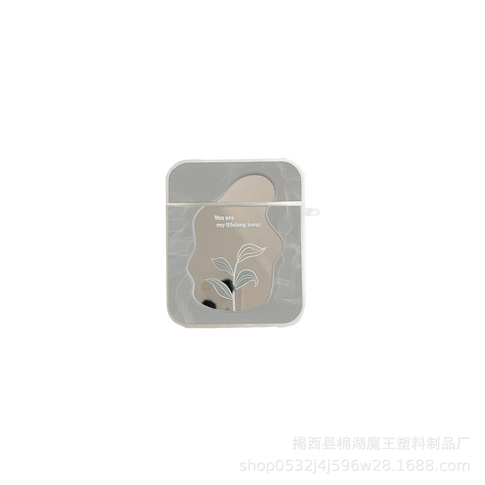 Wholesale Headphone Shell TPU Mirror Square Protective Cover MOQ≥2 JDC-EPC-MoWang002