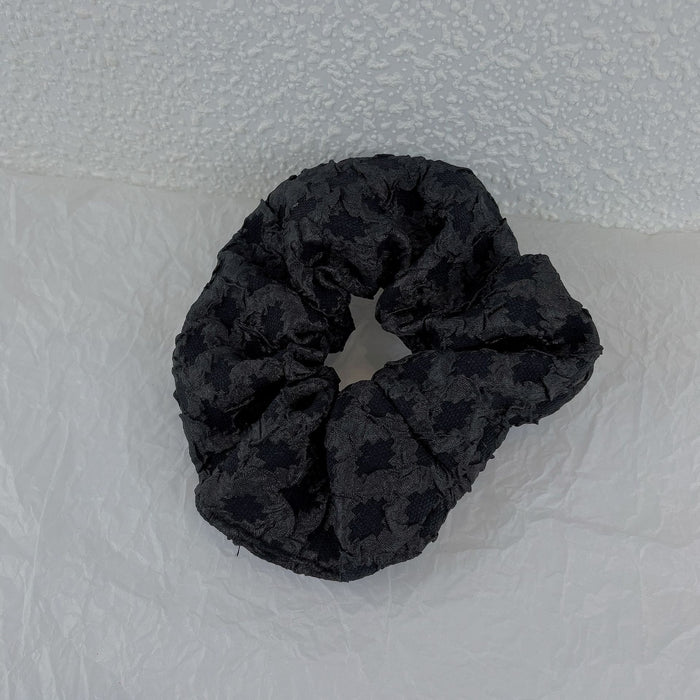 Wholesale diamond headband hair ring black and white bow large intestine ring fabric (F) JDC-HD-Lyuan002