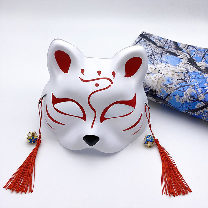Wholesale Mask PVC Halloween Ball Half Face Fox Cat Eye Mask MOQ≥2 JDC-FM-Aoshun004