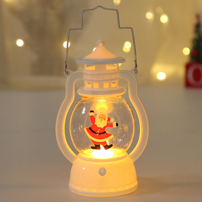 Wholesale Decorative Christmas Gift LED Portable Oil Lamp JDC-DCN-SanQuan001