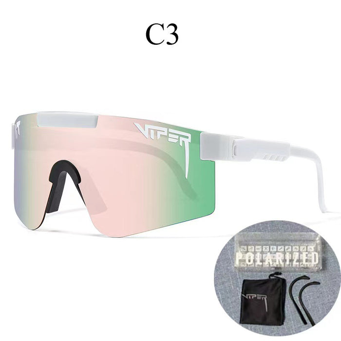Ciclismo de pozo al por mayor TR90 Gafas de sol coloridas (F) JDC-SG-SIQ003