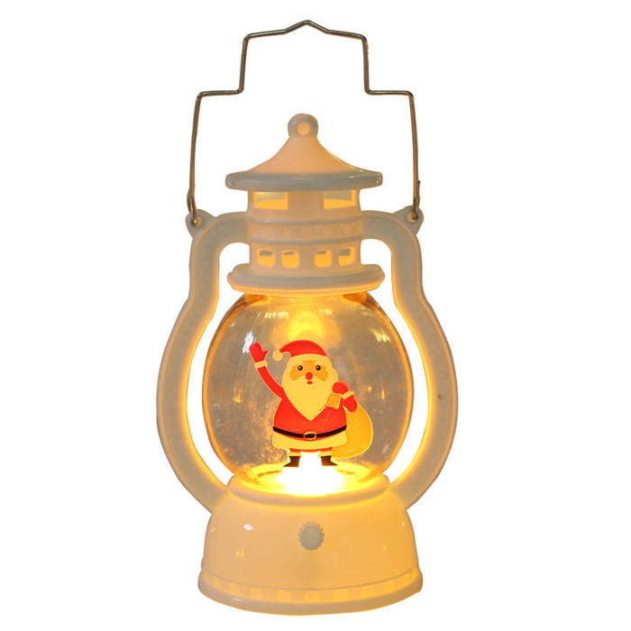 Lámpara de aceite portátil de regalo de Navidad decorativo al por mayor JDC-DCN-SANQUAN001