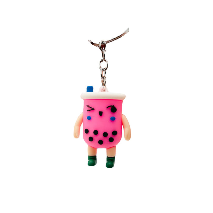 Keychains al por mayor PVC Bubble Tea Doll Toy (M) JDC-KC-Xiangy036