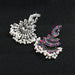 Jewelry WholesaleWholesale dripping peacock pearl tassel vintage boho earrings JDC-ES-LY014 Earrings 乐钰 %variant_option1% %variant_option2% %variant_option3%  Factory Price JoyasDeChina Joyas De China