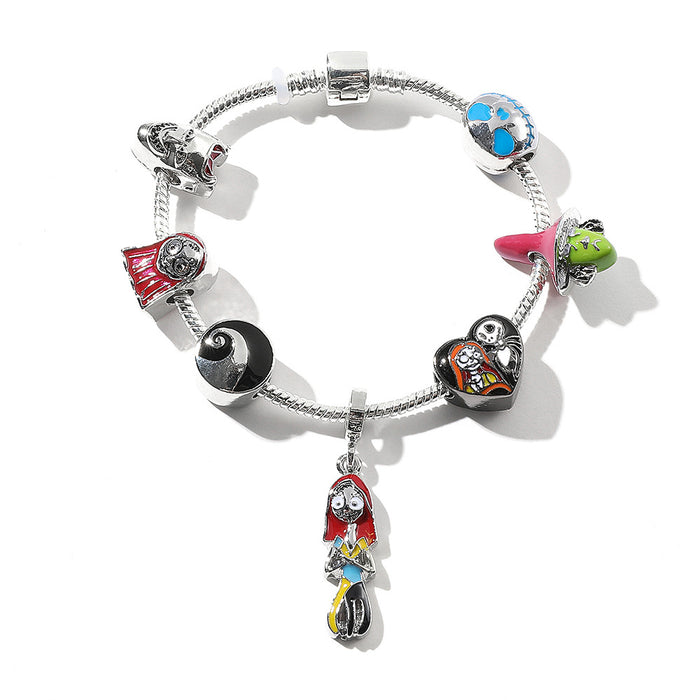 Wholesale Bracelet alloy Halloween European and American film and television peripheral animation cartoon (M) MOQ≥2 JDC-BT-ShaoH012