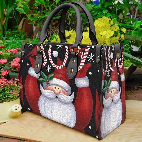 Wholesale Handbag PU Christmas Cute Cartoon Printing Large Capacity JDC-HB-Xinp001