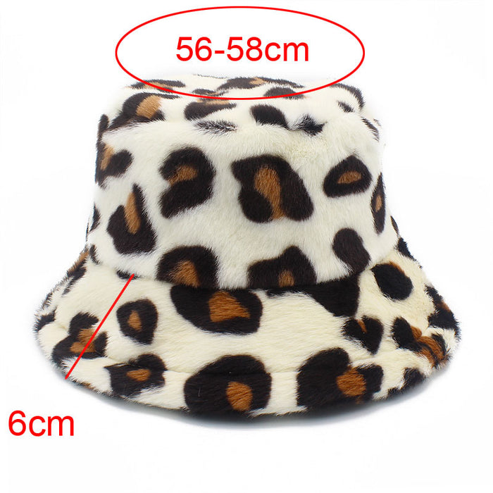 Hat de cubo al por mayor Ladera leopardo Impresión JDC-FH-RHENG012