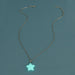 Jewelry WholesaleWholesale Luminous Moon Star Plastic Resin Necklace JDC-NE-NZ329 Necklaces 奈珠 %variant_option1% %variant_option2% %variant_option3%  Factory Price JoyasDeChina Joyas De China