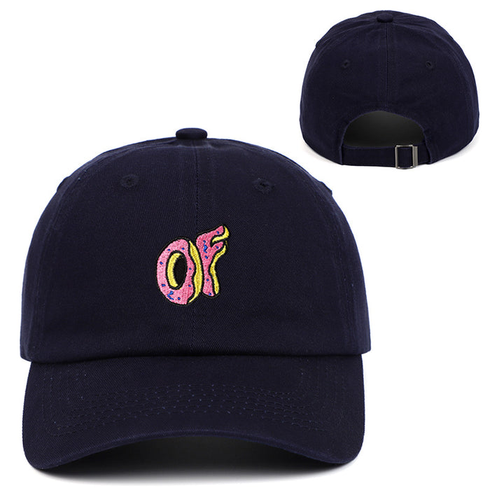 Wholesale Hat Cotton OF Letter Embroidery Peaked Cap JDC-FH-ChuanY003