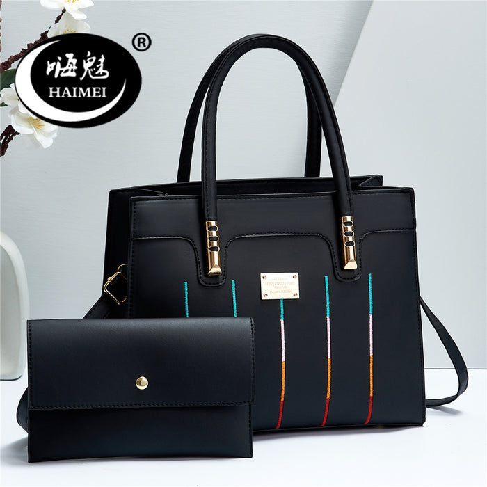 Wholesale Shoulder Bag PU Simple Large Capacity Handbag Diagonal JDC-SD-haim013