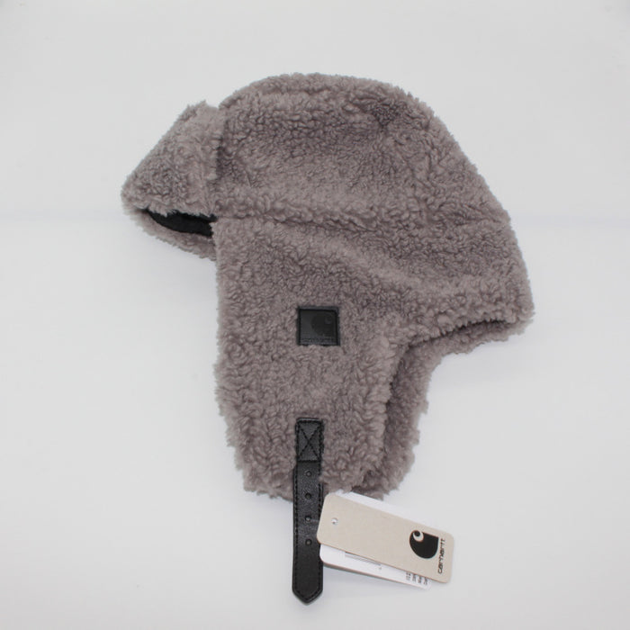 Wholesale Hat Polyester Autumn Winter Plush Adjustable Ear Guard Outdoor Hat MOQ≥2 (F) JDC-FH-QCL003