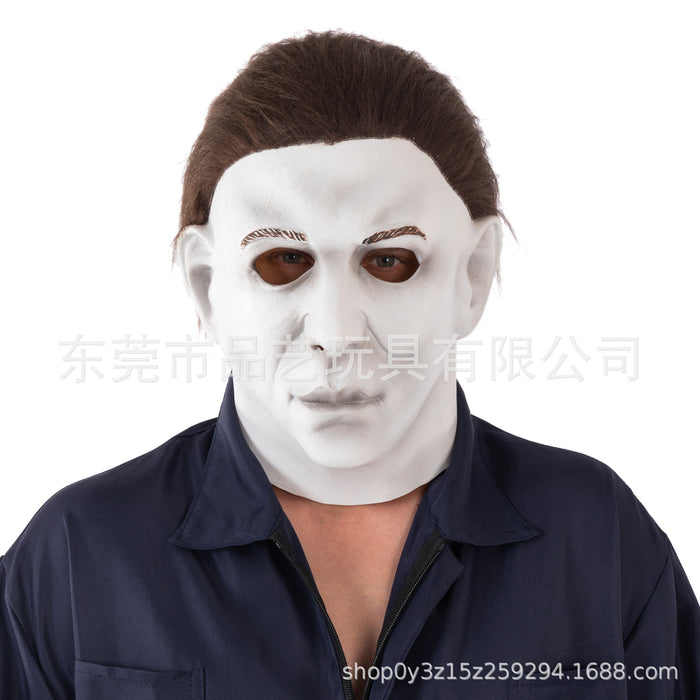 Máscara al por mayor látex Halloween Prom Scary Props JDC-FM-Piny003