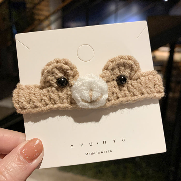 Wholesale Bracelet Handmade Wool Knitting Cute Cartoon MOQ≥2 JDC-BT-YongY010