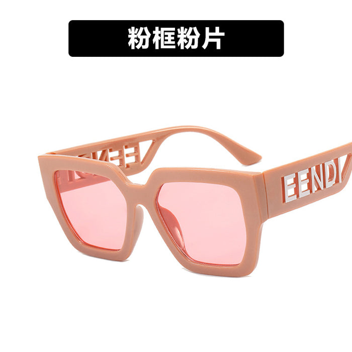 Wholesale Sunglasses Resin Letter Cutouts （F）JDC-SG-BKL003