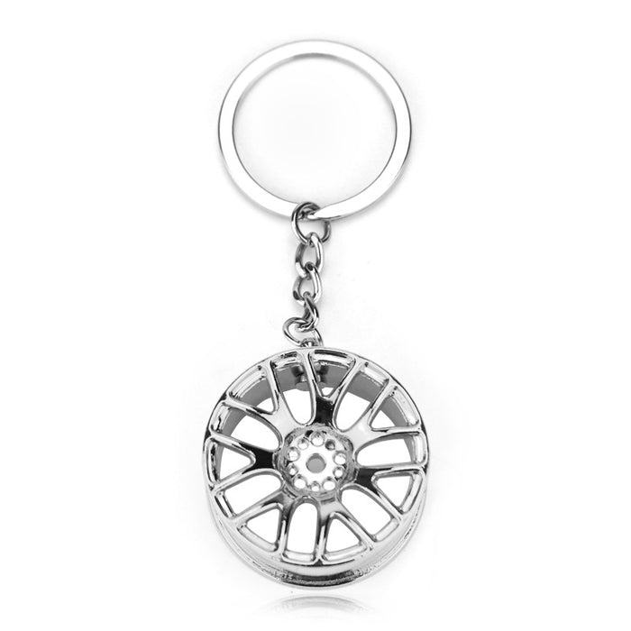 Wholesale Alloy Creative Gift Giveaway Wheel Keychain MOQ≥2 JDC-KC-ZhuoX006