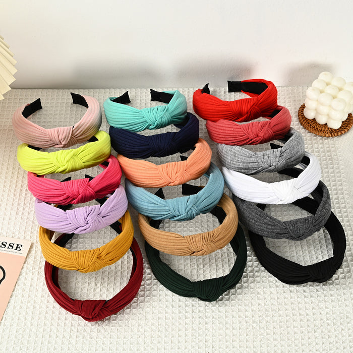 Wholesale black fabric headband MOQ≥2 JDC-HD-wuxuan004
