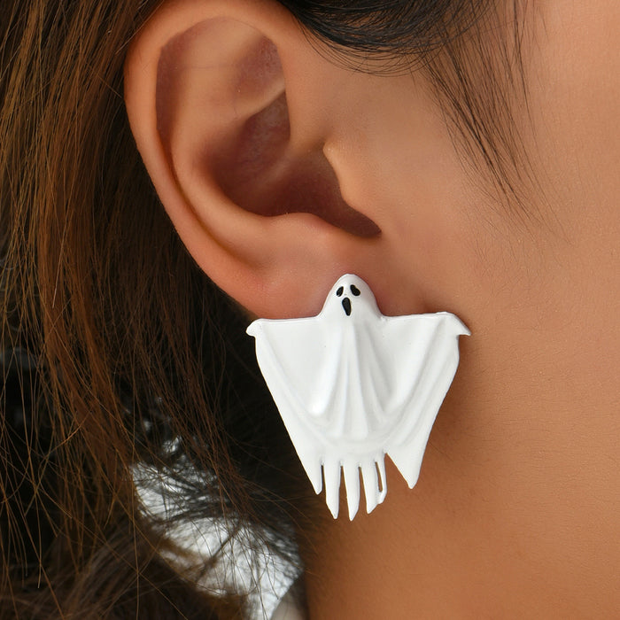 Wholesale Earrings Alloy Ghost Halloween JDC-ES-YYB001