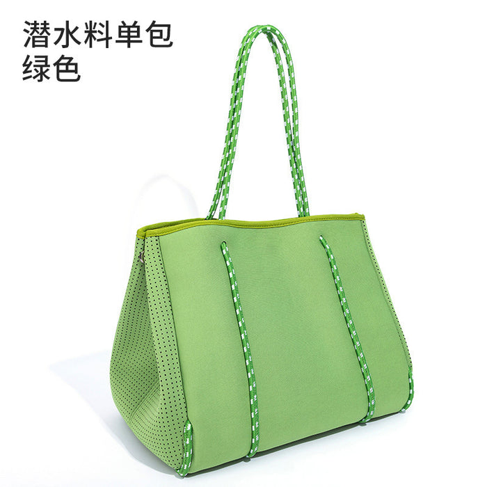 Wholesale breathable perforated diving material beach bag JDC-SD-HeH001