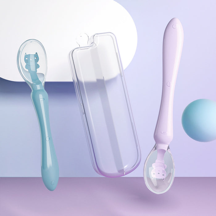 Wholesale Baby Spoon Silicone Cutlery JDC-CC-Ningxuan004