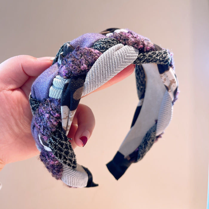 Wholesale Headbands Hand-Woven Fabrics JDC-HD-HuaJ013