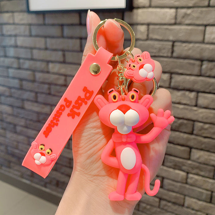 Wholesale Keychain Silica Gel Panther (M) JDC-KC-OShi028