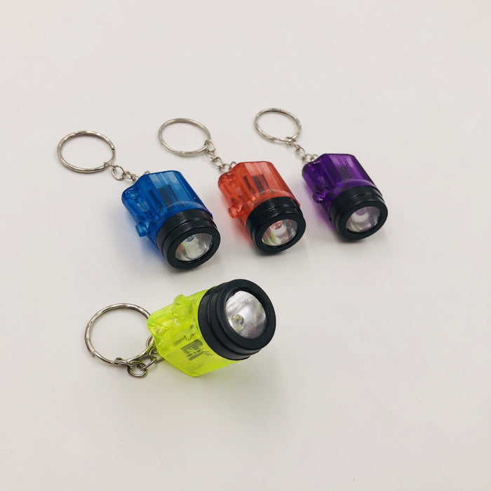Wholesale Keychains Plastic Mini Miner's Lamp LED MOQ≥2 JDC-KC-EnC005