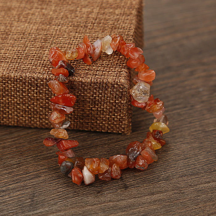 Wholesale Bracelet  Acrylic Natural Crystal Gravel MOQ≥2 JDC-BT-HanX001