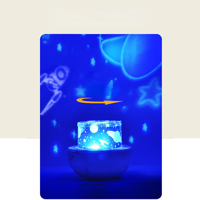 Decoraciones al por mayor lámpara de proyección de lámpara de estrella de oso lindo Colorido cielo estrellado JDC-DCN-Leiz002