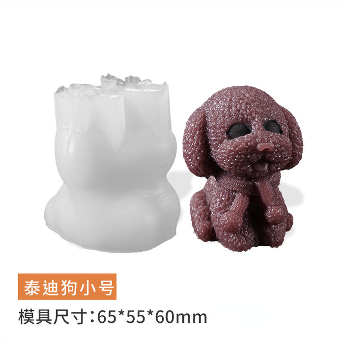Wholesale Skull Bear Dog Ice Cube Mold TPR Silicone Ice Tray MOQ≥2 JDC-IT-KLC001