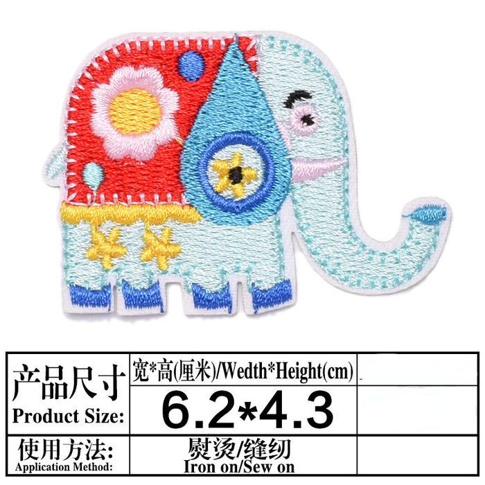 Wholesale Embroidered Cloth Stickers Cartoon (M) JDC-EBY-Lide003