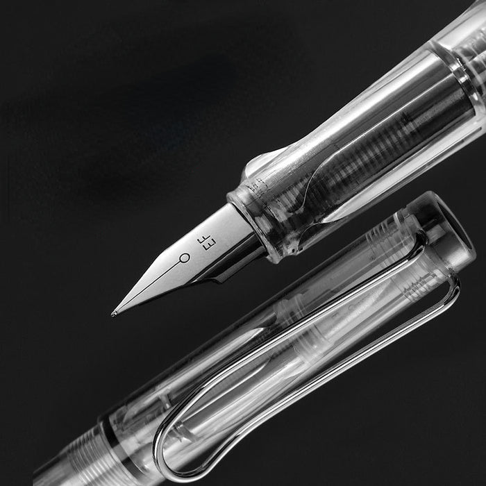 Wholesale Plastic Transparent Fountain Pen JDC-PEN-Yongx003