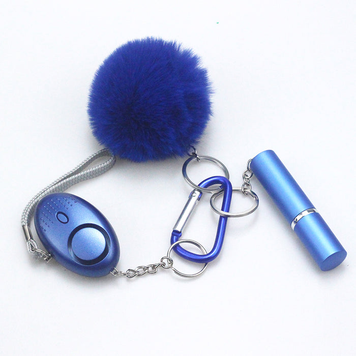 Wholesale Hairball Perfume Empty Bottle Keychain MOQ≥2 JDC-KC-ChaoH033