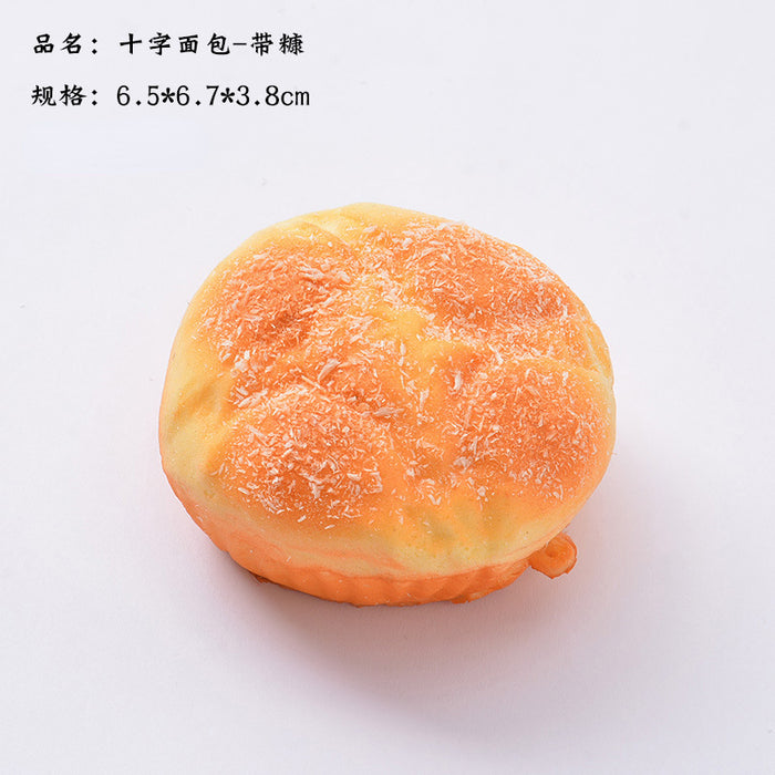 Wholesale PU Simulation Baking Bread Slow Rebound Decompression Toy MOQ≥5 JDC-FT-DouFa004