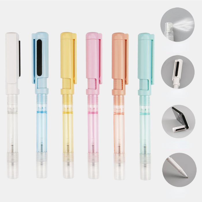 Wholesale Spray Pen Plastic Ballpoint Pen MOQ≥2 JDC-BP-LuDa004