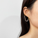 Jewelry WholesaleWholesale 18K gold-plated copper earrings JDC-ES-Linh010 Earrings 麟凰 %variant_option1% %variant_option2% %variant_option3%  Factory Price JoyasDeChina Joyas De China