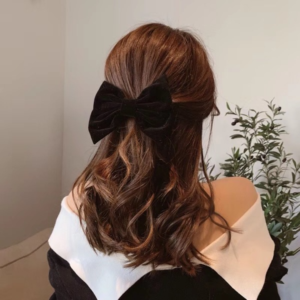 Bulk Jewelry Batch release material bow hairpin woman JDC-HC-K012 Wholesale factory from China YIWU China