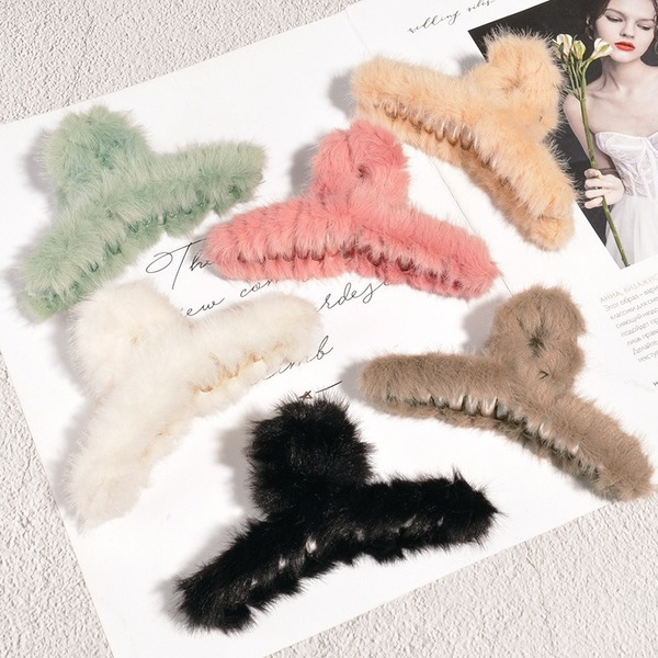 Bulk Jewelry Batch release of rabbit hair clip JDC-HC-K009 Wholesale factory from China YIWU China