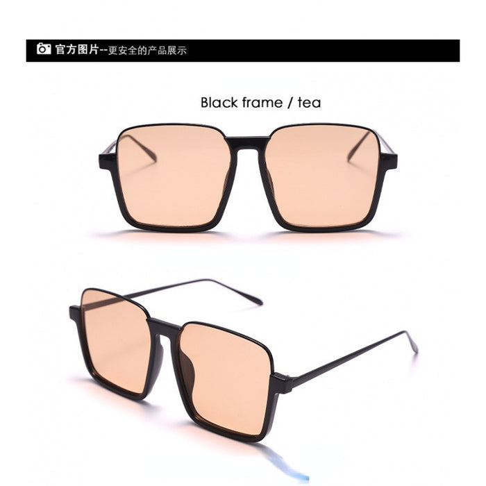 Wholesale Metal Lower Half Frame Square Sunglasses JDC-SG-BoY008