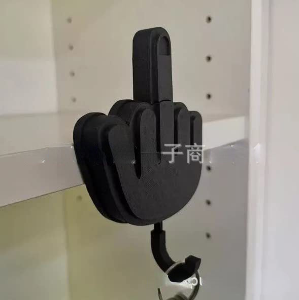Wholesale Hook Middle Finger Key Hanger Pendant MOQ≥3 JDC-HU-Jiapu001
