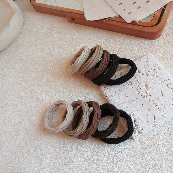Wholesale Hair Scrunchies Ins headband small rubber band hair band JDC-HS-WanD002