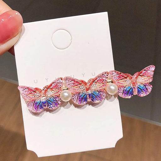Bulk Jewelry Butterfly Hairpin  Headdress Girl Hairpin Hair Accessories wholesale JDC-HC-i003 Wholesale factory from China YIWU China