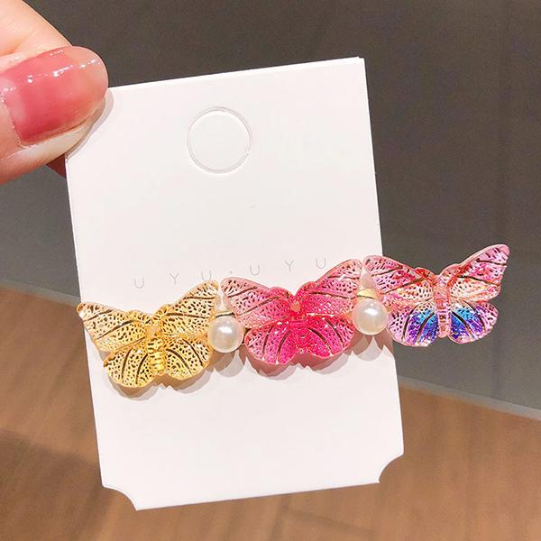 Bulk Jewelry Butterfly Hairpin  Headdress Girl Hairpin Hair Accessories wholesale JDC-HC-i003 Wholesale factory from China YIWU China