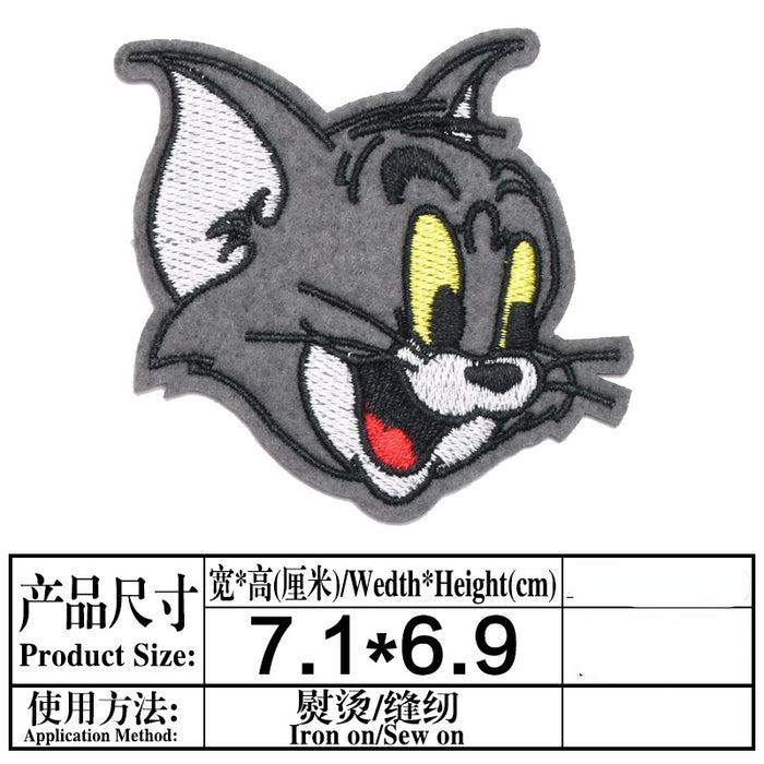 Wholesale Embroidered Cloth Sticker Decal Cartoon (F) JDC-EBY-Lide009