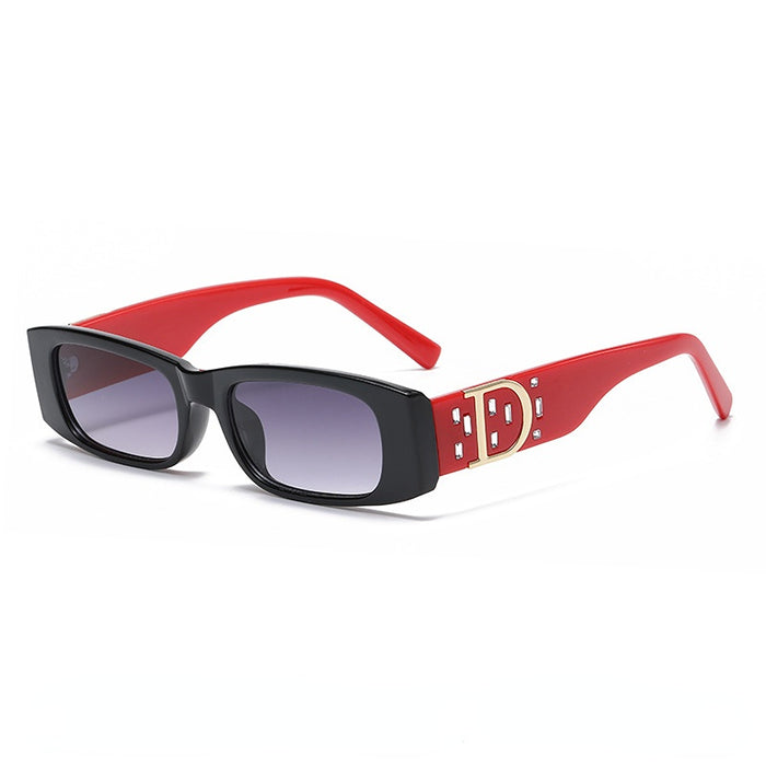 Wholesale Sunglasses PC Diamond Retro Small Frame Rice Nail Legs JDC-SG-YuX011