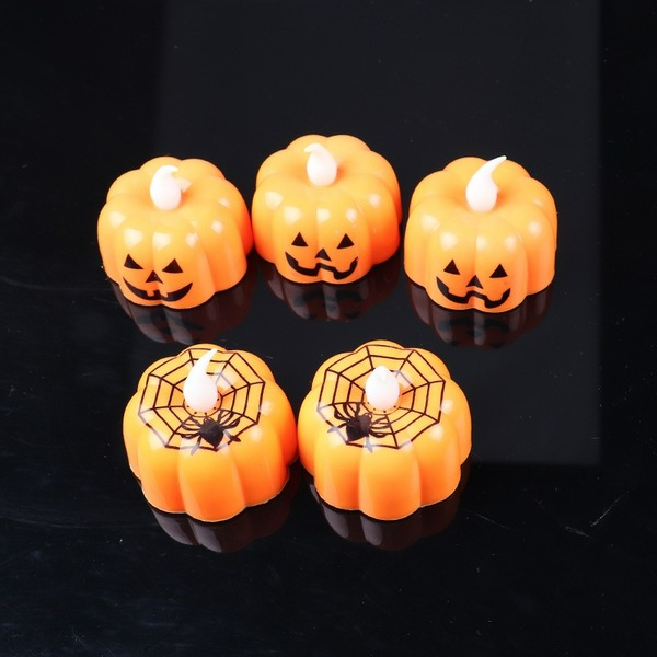 Wholesale PU Halloween Pumpkin Candle Lights (M）JDC-FT-JinH001