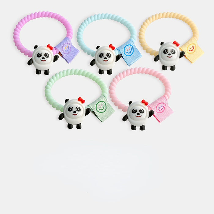 Cartoon al por mayor lindos círculos de cara sonriente de panda jdc-hs-miy005