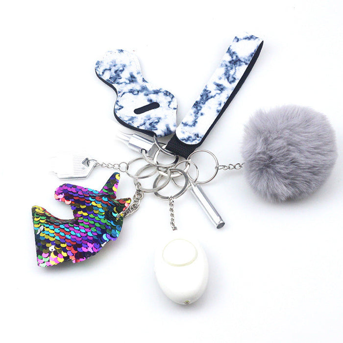 Wholesale Accessories Assembly Keychain Set MOQ≥2 JDC-KC-ChaoH046