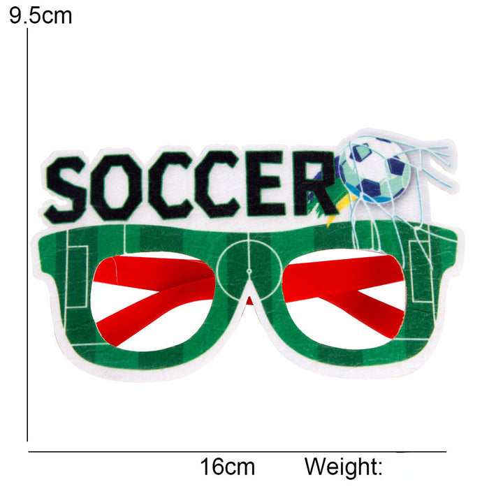 Wholesale Decorative World Cup Glasses Fan Frames JDC-DCN-MinX001